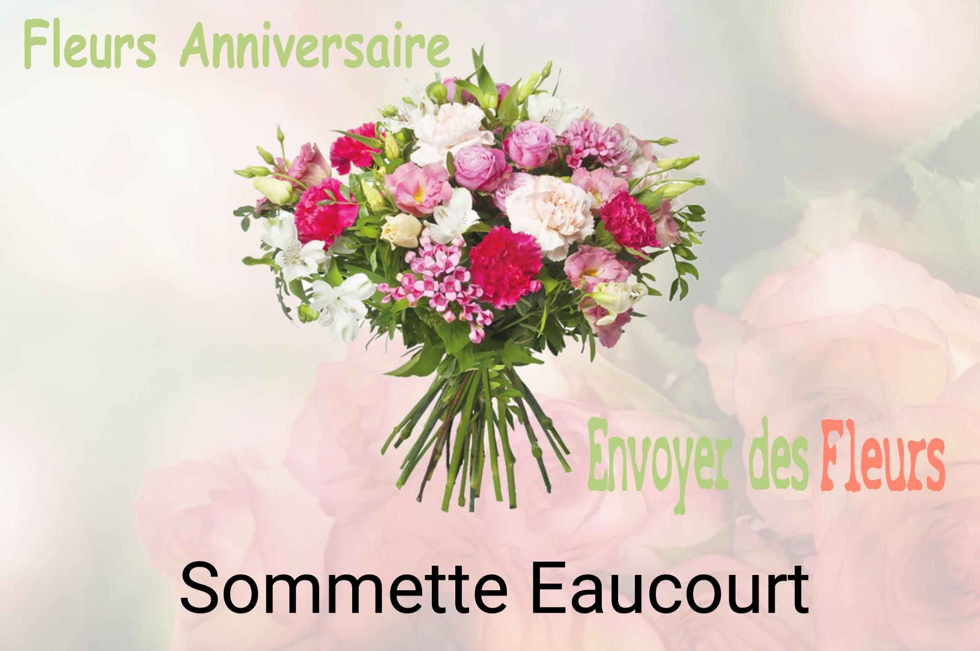 Bouquet de fleurs d’anniversaire livré à Sommette-Eaucourt